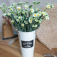 Artificial Flower Small Daisy Fake Flower Home Decoration Flower Silk Flower American Chamomile Dried Flower Countertop Display Bouquet Wildflower