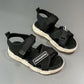Sports Sandals Women's Summer Fashion Wear Student Korean Version  The Thick-soled Sponge Cake Bear Daddy Shoes