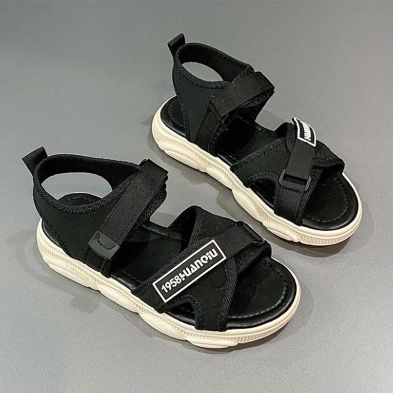Sports Sandals Women's Summer Fashion Wear Student Korean Version  The Thick-soled Sponge Cake Bear Daddy Shoes