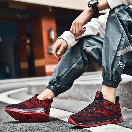 Air Cushion Sneakers Men's Cushioning Light Basketball Sneakers Male Zapatos Hombre Breathable Outdoor Sports Shoes