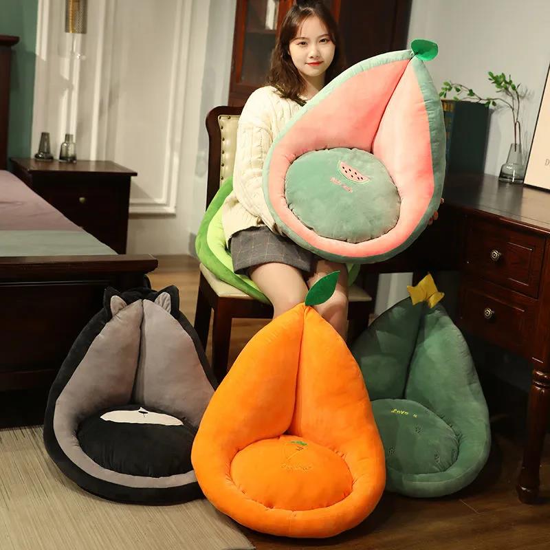 Imitation Rabbit Cashmere Semi-surround Non-slip Thicken Sofa Cushion Anti-static Healthy Home Living Room Balcony Bedroom Tatami Futon