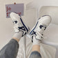 Daddy Shoes Female Spring Students Korean Version All-match White Shoes Casual High-top Sneakers