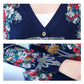 Autumn Winter New Ladies Cardigan Printed Lazy Knit Sweater Fashion V-neck Jacket Cardigan Sweater
