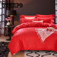 4pcs Bedding Set Sheet Set Knitted Textile Cotton Comfort Duvet Cover Set Quilt Cover