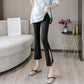 Pregnant Women's Pants Fashion Spring and Summer Thin Cropped Trousers Slimming Belly Lift Pants Pregnant Women's Leggings