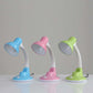 (Replaceable Bulb) Plug-in LED Eye Protection Small Desk Lamp Children Students Learning Writing Desk Lamp Eye Protection Reading Lamp