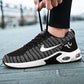 Men Low-top Air Cushion Sneakers Non-slip Mesh Basketball Shoes Breathable Casual Running Shoes