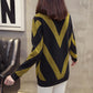 Autumn and Winter Round Neck Women's Sweater Loose Thick Casual Bottoming Sweater
