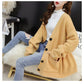 Autumn Sweater Cardigans Women V Neck Open Stitch Loose Sweater Jacket Cheap Clothes Lady Knit Coat