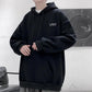 Autumn and Winter Sweatshirts Hooded Sweater Men Simple Casual Korean Loose Trend Sweat Jacket Men