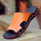 Summer Trend Of Fashion Breathable Outdoor Beach Soft Bottom Non-slip Men's Casual Leather Sandal