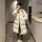 Down Jacket Women's Mid-length Hooded Korean Bread Coat Loose Coat Winter