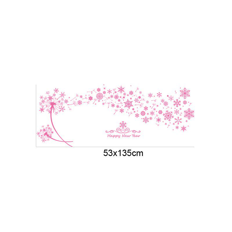 [Wall sticker ]Snowflake Dandelion Wall Stickers For Kids Rooms Baby Room Bedroom Kitchen Toilet Sti