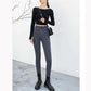 Plus Size Elastic Jeans Women's Skinny High Waist Slim Denim Trousers Spring and Summer Hip Lift Pencil Denim Pants