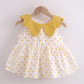 Summer  Korean Style Baby Girls' Dress 0-4 Year Old Children Lovely A-line Princess Dress Children's Dress