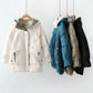 Winter Warm Long Down Parkas Women Harajuku Loose Hooded Winter Jacket Female Chic Thicken Cotton Down Jacket Women 2022