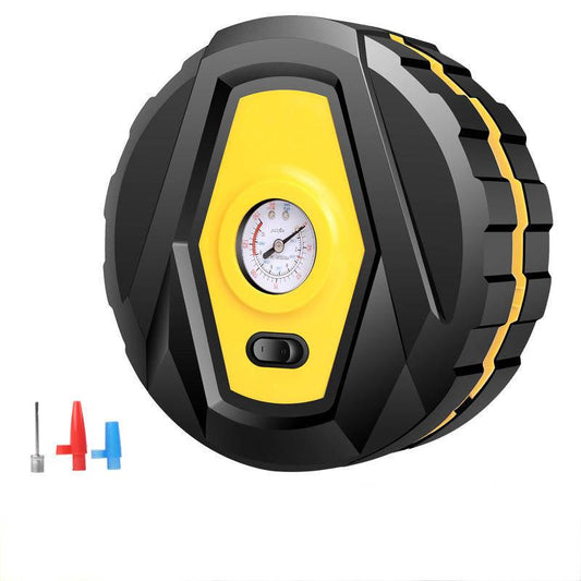 Car-mounted Air Pump Portable Mechanical Taping Light Pressurized Inflator Multi-functional General-purpose Car Tire Inflator