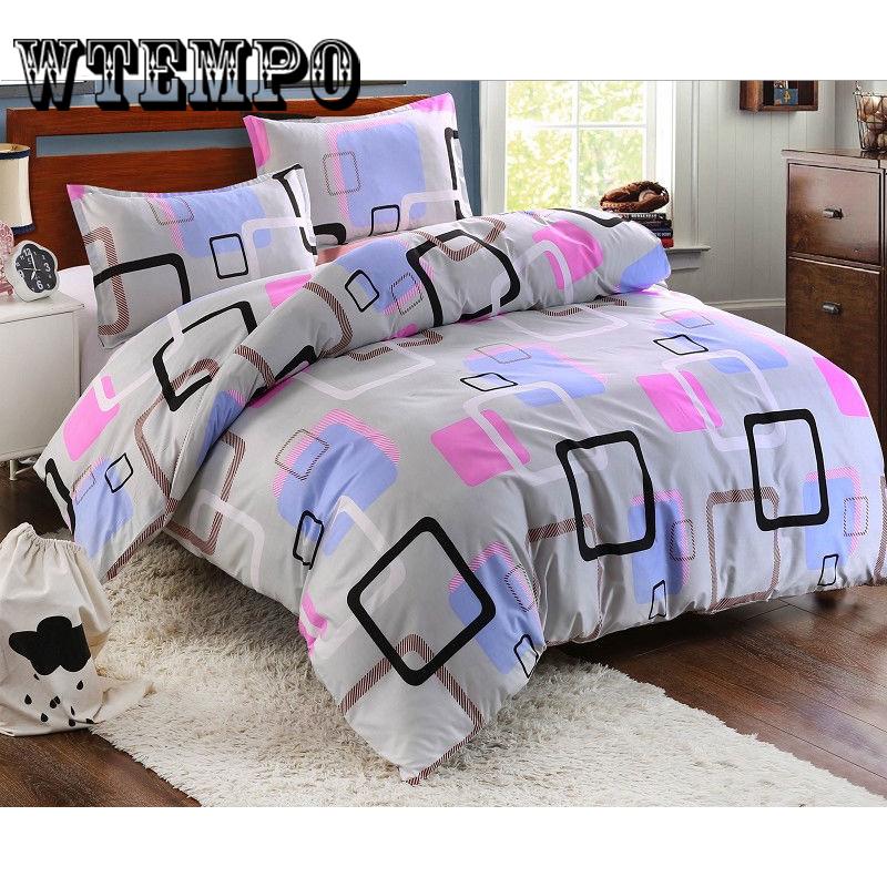 Pink Dot Duvet Cover Pillowcases Set  Twin/Full/Queen Size Bedding Set Comforter Cover Set