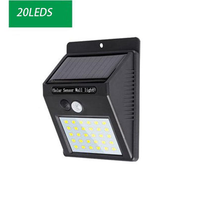 Solar Light Household Outdoor Garden Light Human Body Induction Waterproof Led Wall Light Rural Toilet Lighting Street Light