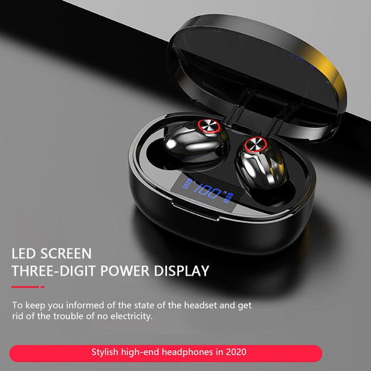 Bluetooth 5.0 TWS Wireless Earphones Mini Earbuds Stereo Headphones Waterproof with Mic Charging Box