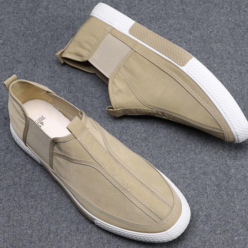 Plus Size 38-44 Summer Men Sneakers Comfortable Running Basketball Shoes Breathable Shockproof Non-slip Casual Canvas Shoes