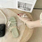 Roman Sandals Female Hemp Rope Two-wear Slippers Female Shoes Summer Students All-match