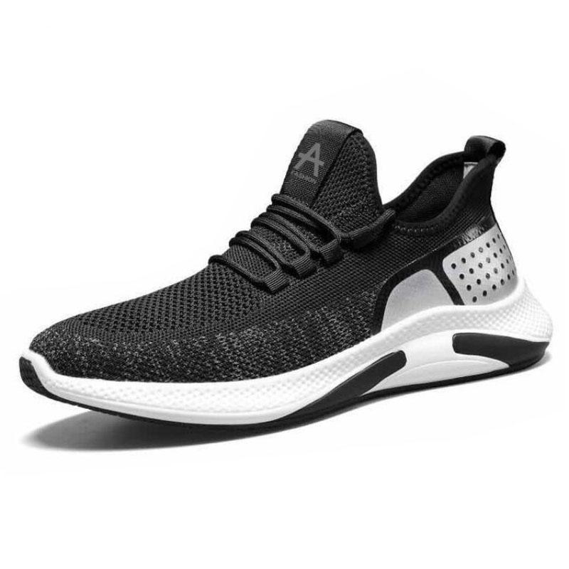 Spring Autumn New Men's Shoes Sports Shoes Breathable All-match Flying Shoes Casual Running Shoes