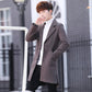 Winter Wool Coat Slim Fit Jackets Mens Casual Warm Outerwear Jacket and coat Men Pea Coat Size M-3X