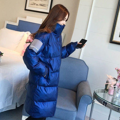 Light Down Jacket Ladies Slim Long Coat Winter Coat Jacket Ladies Warm Coat Coat Jacket