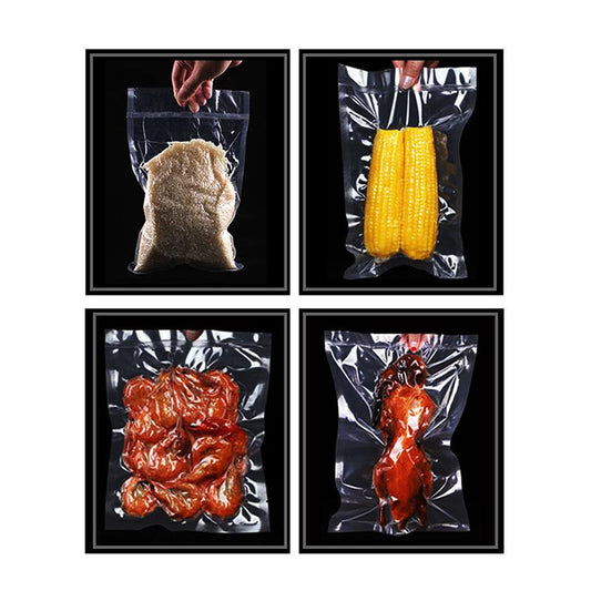 200pcs 16silk Smooth Vacuum Packaging Bag  Bags for Vacuum Packing Machine Packaging Food Storage Vacuum Bags for Vacuum Sealer  Food