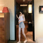 Sports Shorts Women Spring and Summer Korean Style Loose High Waist Casual All-match Outer Wear A-line Wide-leg Pants