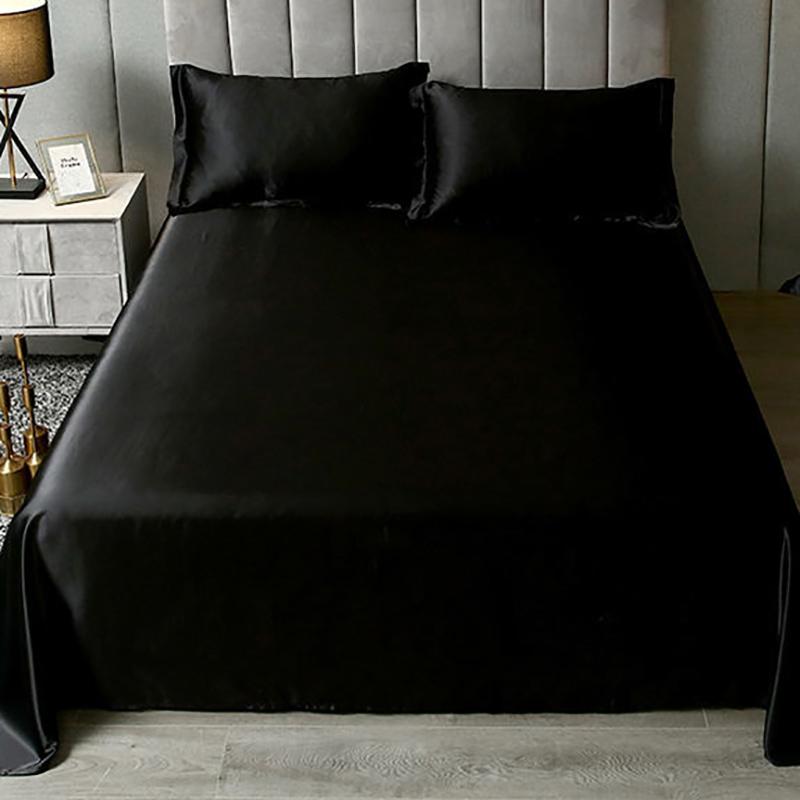Silky Summer Student Dormitory Sheets Skin-friendly Home Ice Silk Sheets