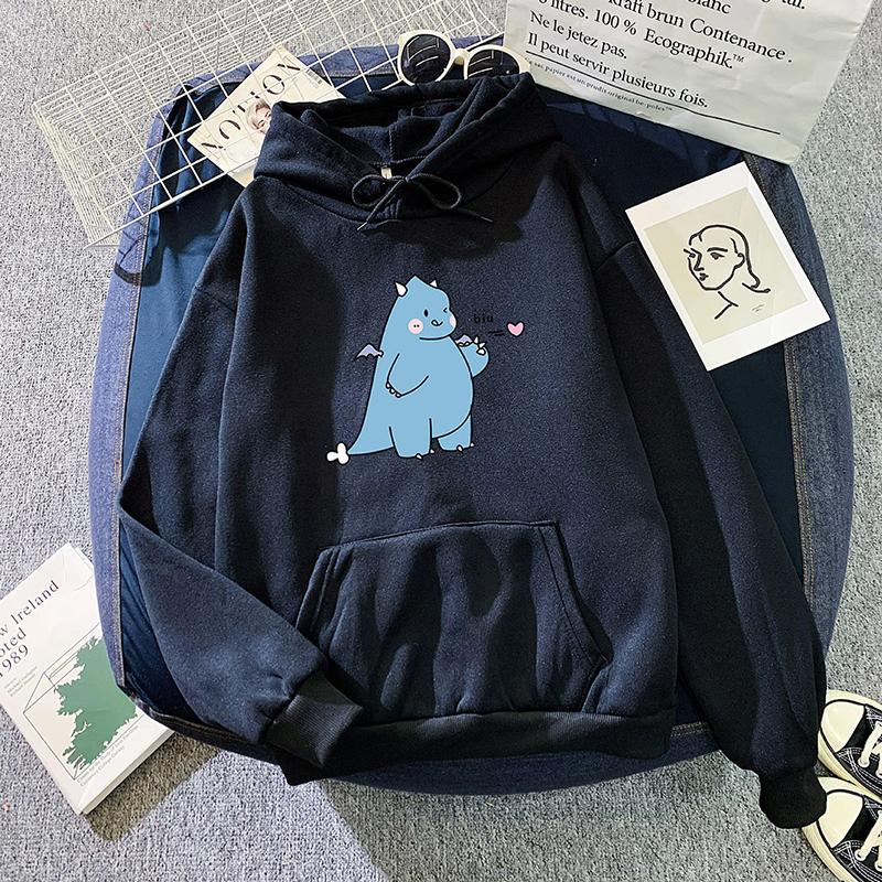 Autumn Winter Hoodies Women Casual Cotton Pullover Sweatshirts Printed Oversized Urban Streetwear Hip Hop Sports Tshirt Ladies Hoodies Jacket Outwear