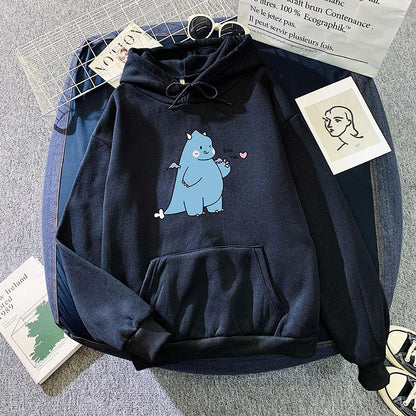 Autumn Winter Hoodies Women Casual Cotton Pullover Sweatshirts Printed Oversized Urban Streetwear Hip Hop Sports Tshirt Ladies Hoodies Jacket Outwear
