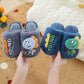 Children's Design Sense Cotton Shoes, Indoor and Outdoor Non-slip Casual Slippers Lightweight Flat Shoes Soft Shoes