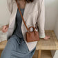 Pure Color Handbags Ladies Casual Fashion Personality Messenger Bags Shopping Shopping Handbags Shoulder Bags