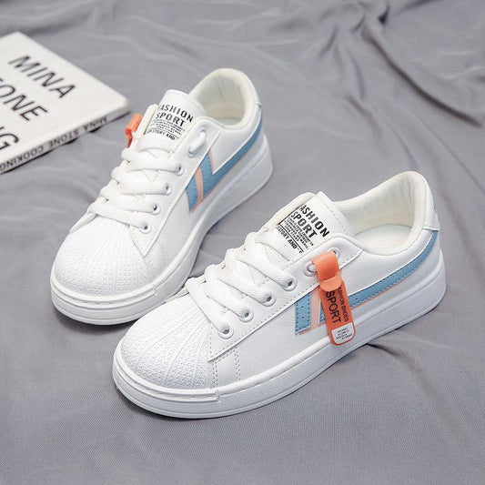 Fashion Sports Women's Clearance Shoes Couple Casual Thick Bottom Shoes Shell Flat Trendy Shoes