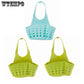 Kitchen Supplies Sink Drain Rack Pool Hanging Bag Wall Hanging Storage Rack Drain Basket Rack