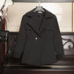 Short Windbreaker Women's Autumn and Winter Small Size Lantern Sleeve Skirt Waist Was Thin Korean Jacket