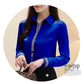 Summer Office Top Female Women Shirts Women's White Shirt Blouses Tops Long Sleeve Chic Woman Blouse