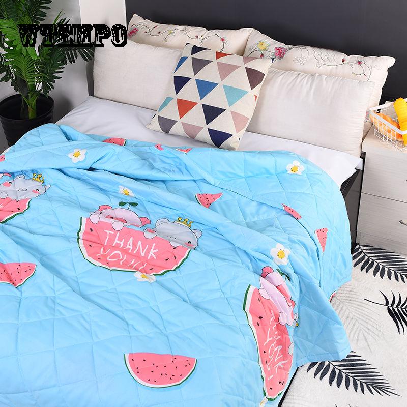 WTEMPO Brand Machine Washable Comfortable Quilt Thin Comfortable Summer Cool Air-conditioned