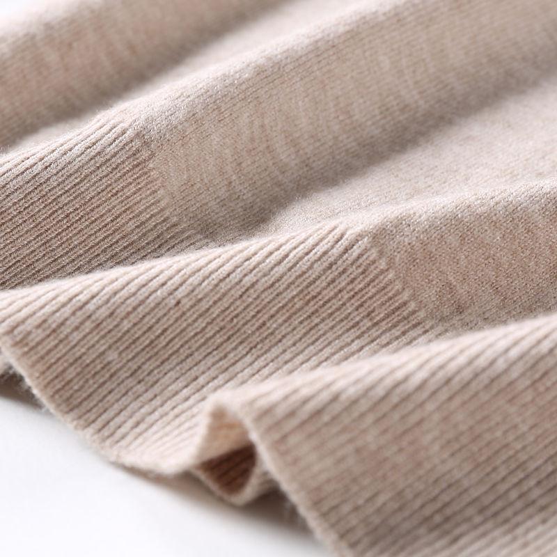 Sweater Female Inside Loose Round Neck Bottoming Shirt Female Solid Color Wild Sweater Large Size