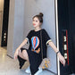 Balloon Ruffle Women's Summer Dress Short Sleeve Round Neck Printing  Daily Wear Office Dating Party