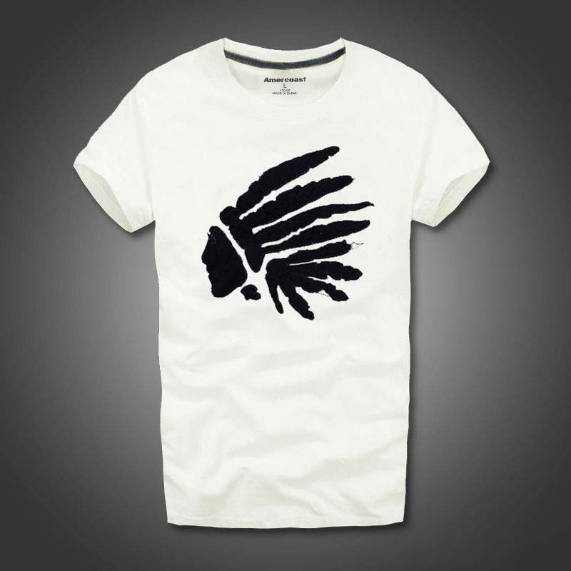 Short-sleeved T-shirt Men's Spring and Summer Brushed Plus Size Bottoming Shirt All-match Cotton Youth Shirt