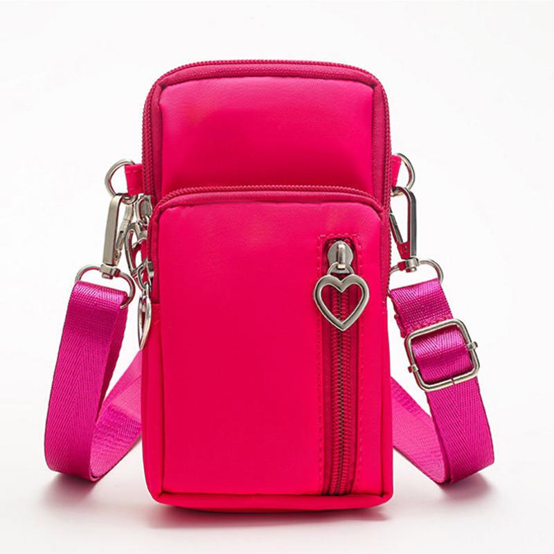 Mobile Phone Bag Female Messenger Mini Bag Mobile Phone Bag Universal Hanging Neck Wrist Coin Purse