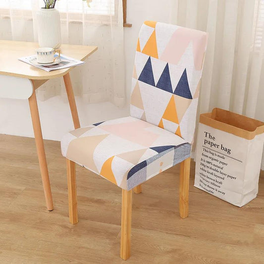 Elastic Chair Cover Four Seasons Universal Fabric Chair Cover Simple Home Hotel Dining Table One-piece Chair Cover Dining Chair Cushion Cover
