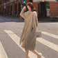 Winter Imitation Mink Fur Coat Fashion Mid-length Loose Fur Mink Coat