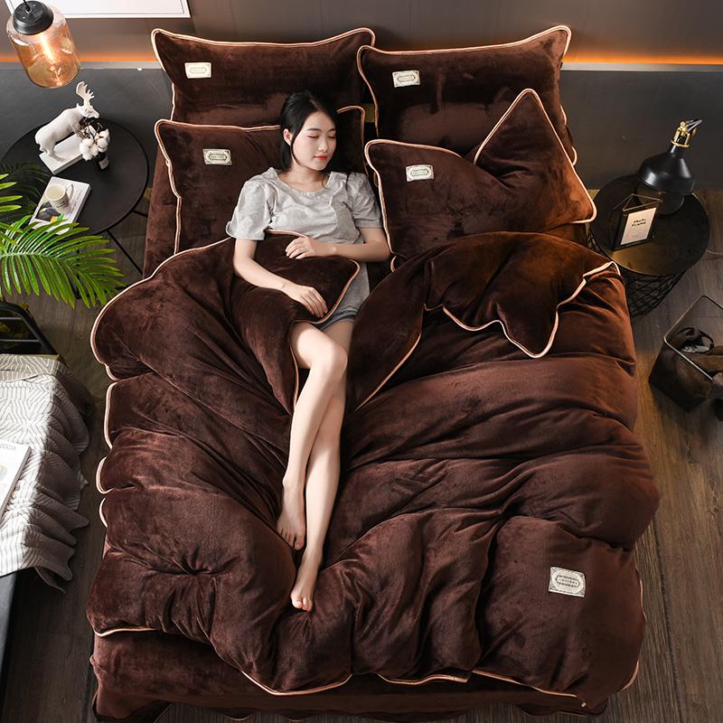 4pcs  King Comforter Bedding Set Bed Linen Set Duvet Cover Sets Queen Bedding Sets with Pillowcase