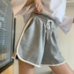 Wide Leg Pants Female Summer Student High Waist Shorts Casual Sports Pants Five Points Shorts Running Shorts for Women