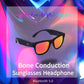 Bluetooth Headphone Polarized Sunglasses Bone Conduction Earphone Hiking Headset with Touch Control
